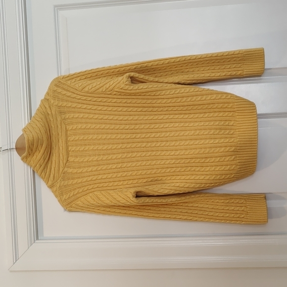 Jeanne Pierre sweater size L yellow - Picture 6 of 7